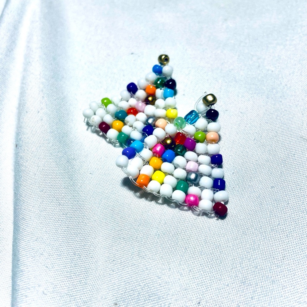 Women’s Ugly Christmas Tree Sweater Match Earrings
